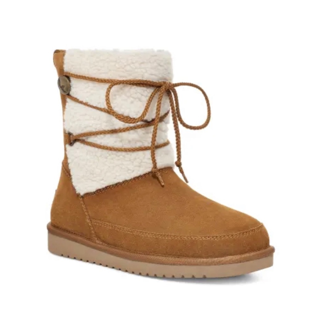 Koolaburra by UGG Women's Michon Short Boot - Chestnut size 8